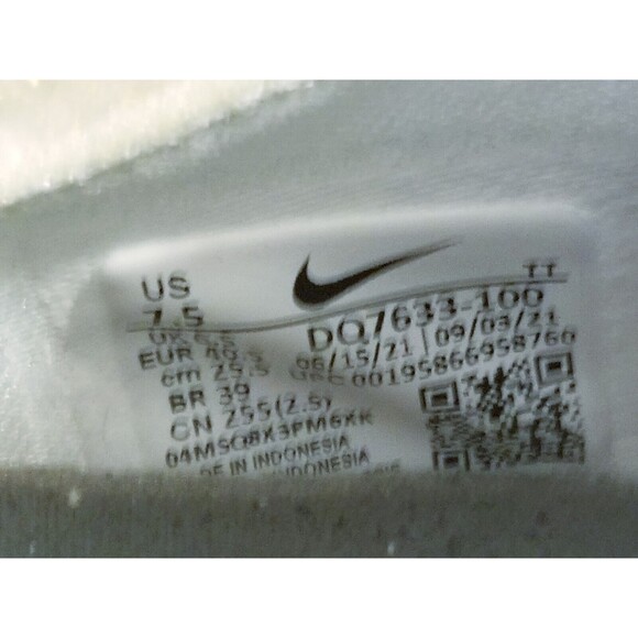 Nike Air Vapormax Men\'s Size 7.5 FK Off White Running Shoes Sneakers DQ7633-100 main image 5